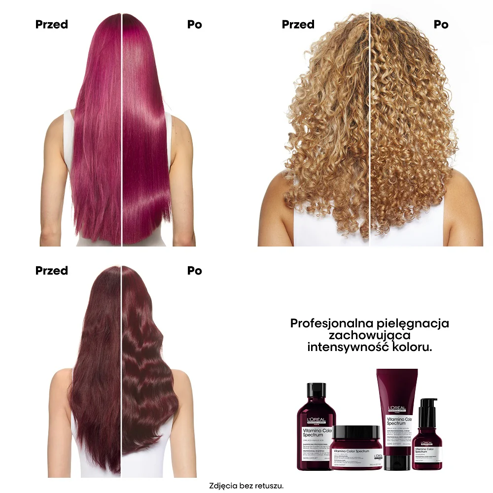 Serie Expert Vitamino Color Spectrum profesjonalny szampon do włosów refill 500ml - Image 3
