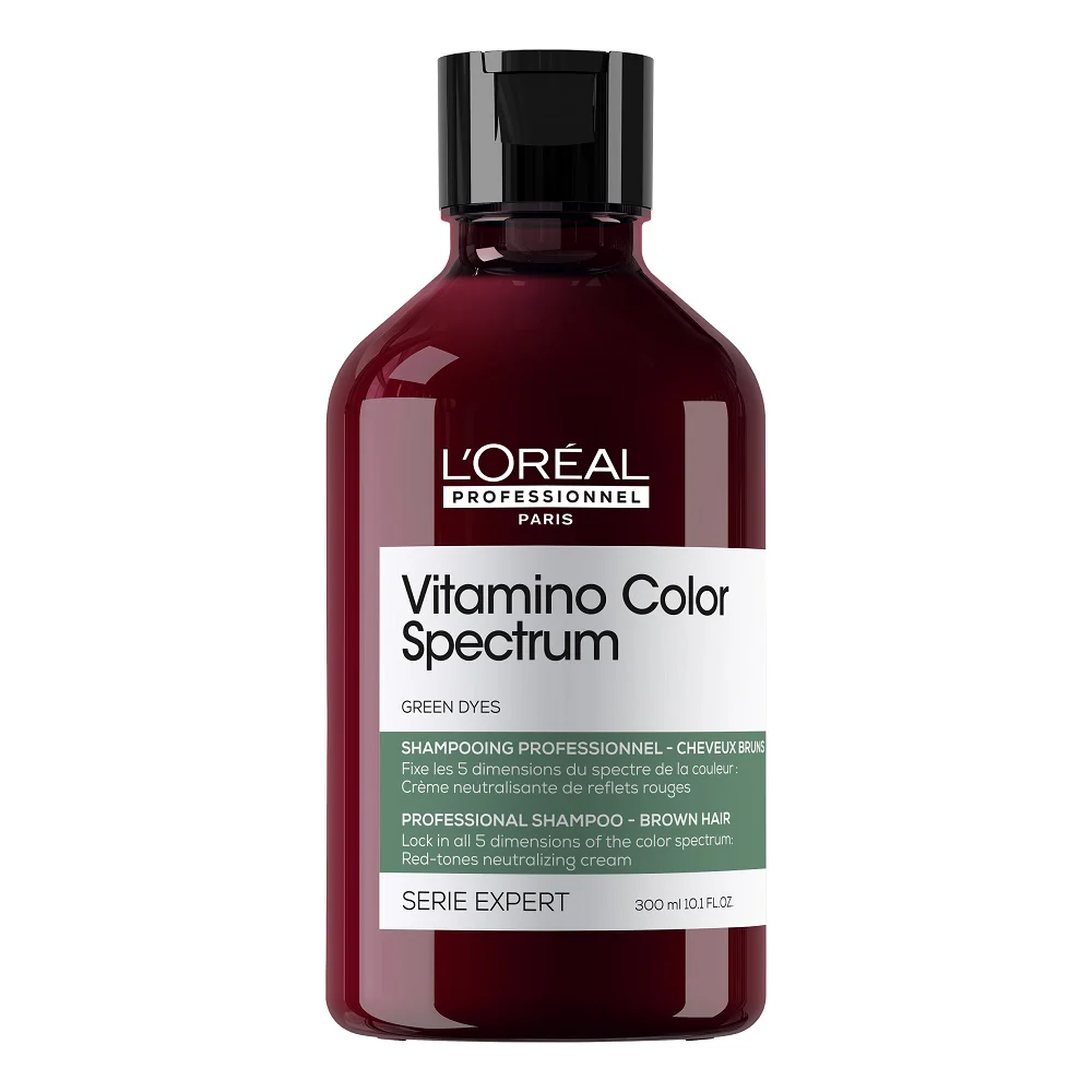 Serie Expert Vitamino Color Spectrum szampon do włosów z zielonym pigmentem 300ml