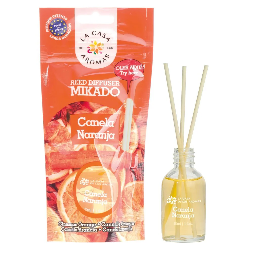 Patyczki zapachowe Cynamon Pomarańcza 30ml