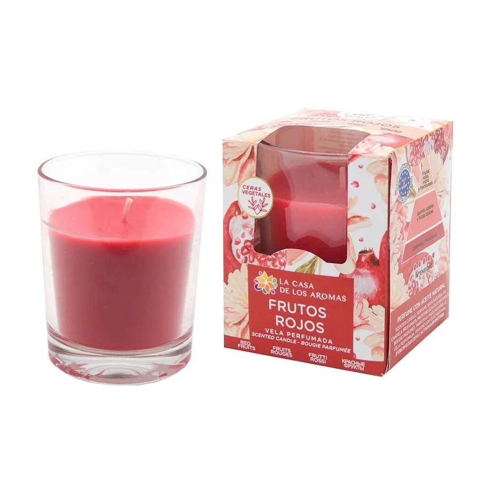 Świeca zapachowa Czerwone Owoce 140g