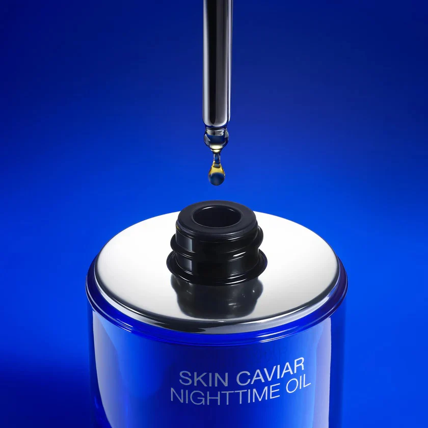 Skin Caviar Nighttime Oil wygładzający olejek do twarzy na noc 20ml - Image 3