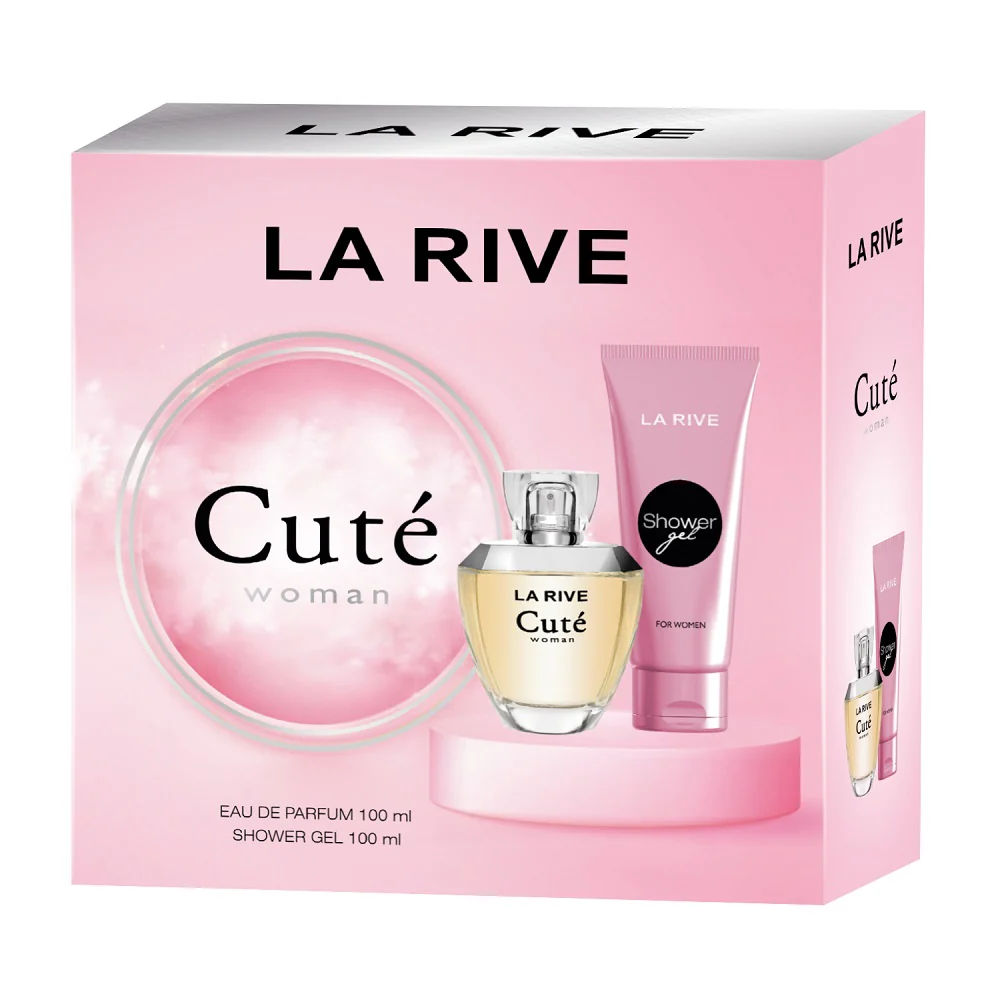 Cute Woman zestaw woda perfumowana spray 100ml + żel pod prysznic 100ml