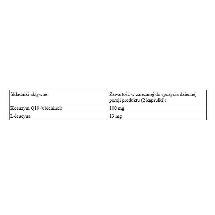 N°1 Coenzyme Q10 suplement diety 60 kapsułek - Image 2