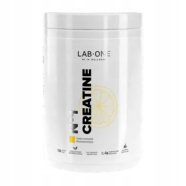 N°1 Creatine monohydrat kreatyny suplement diety Cytrynowy 500g
