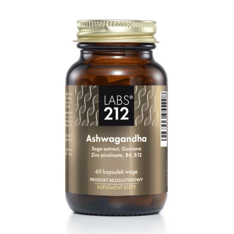 Ashwagandha suplement diety 60 wege kapsułek