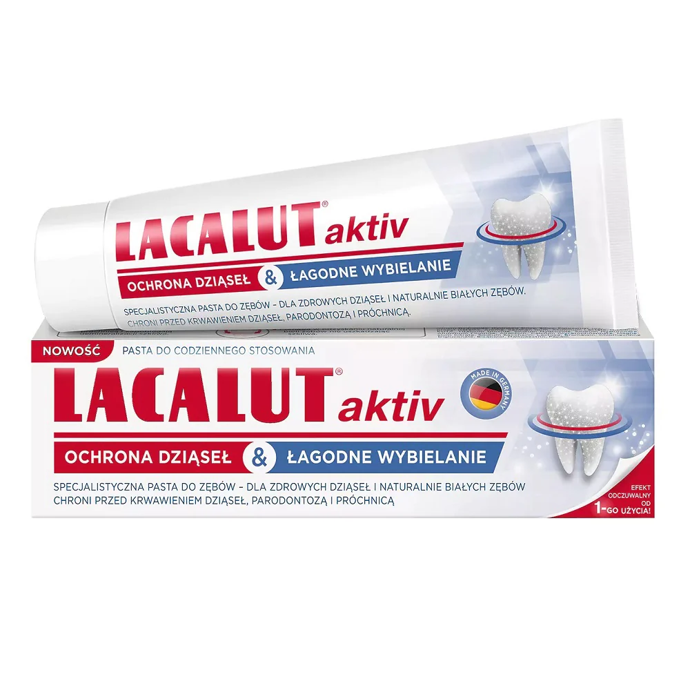 Aktiv Ochrona Dziąseł & Łagodne Wybielanie specjalistyczna pasta do zębów 75ml