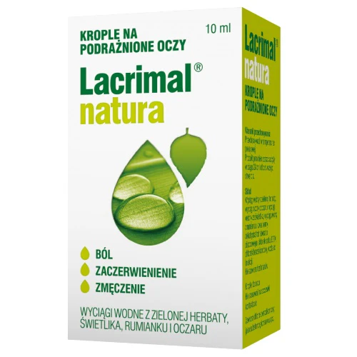 Natura krople na podrażnione oczy 10ml