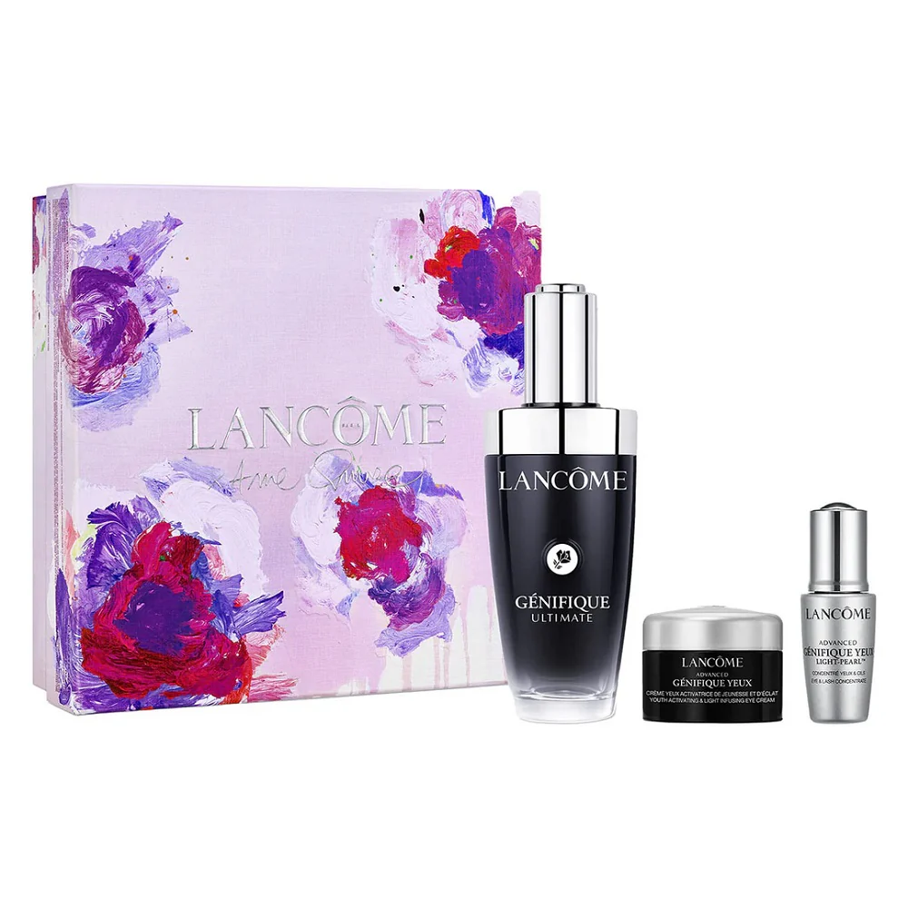 Genifique zestaw serum do twarzy 50ml + krem pod oczy 5ml + serum pod oczy 5ml