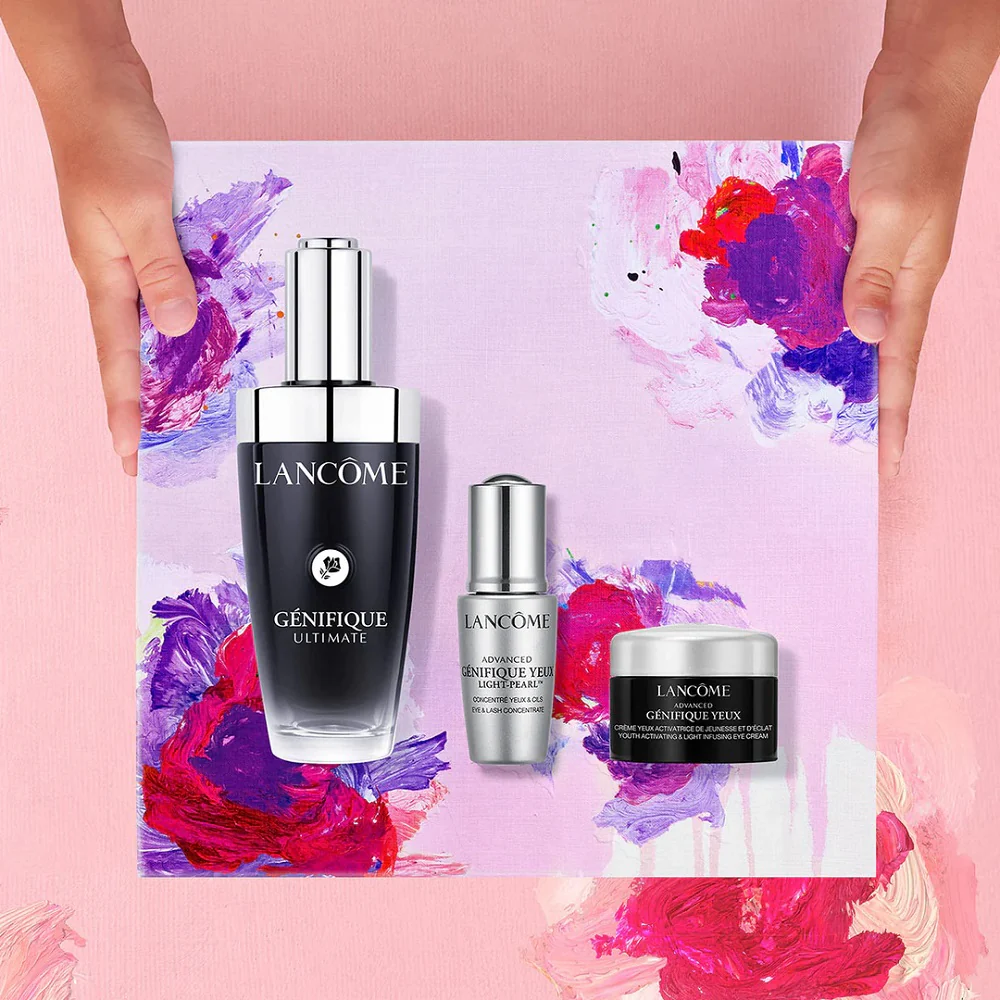 Genifique zestaw serum do twarzy 50ml + krem pod oczy 5ml + serum pod oczy 5ml - Image 2