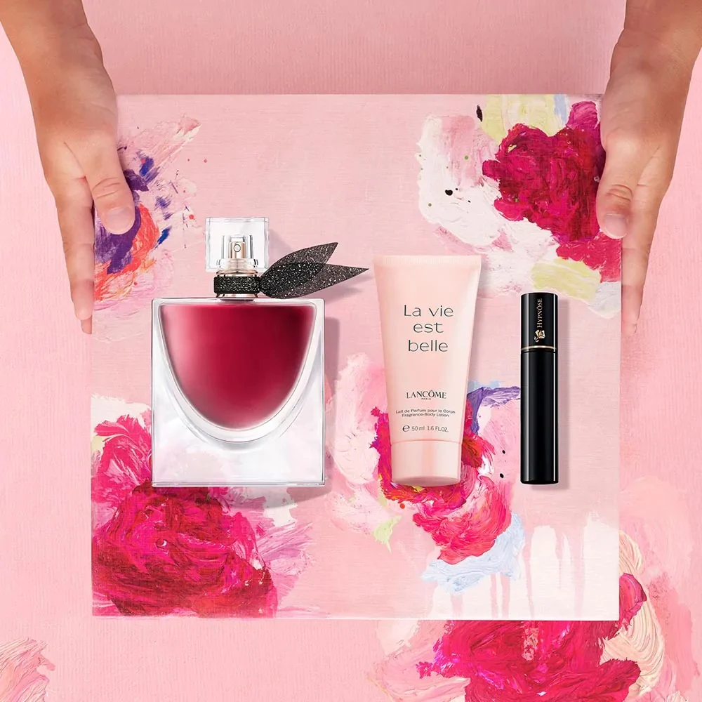 La Vie Est Belle L'Elixir zestaw woda perfumowana spray 50ml + balsam do ciała 50ml + tusz do rzęs 2ml - Image 2