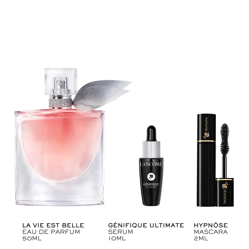 La Vie Est Belle zestaw woda perfumowana spray 50ml + serum do twarzy 10ml + tusz do rzęs 2ml - Image 3