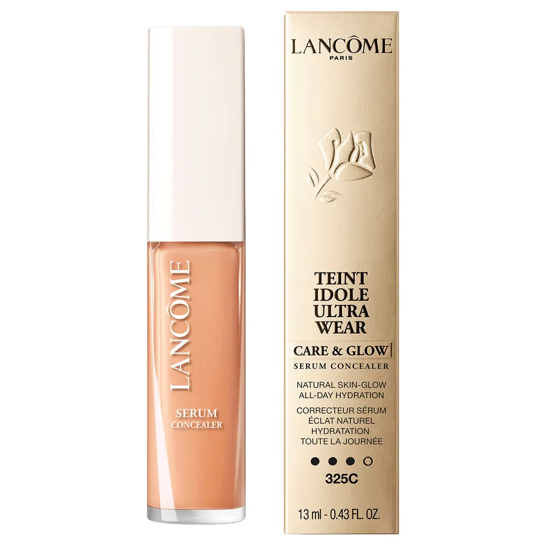 Teint Idole Ultra Wear Care & Glow rozświetlający korektor w płynie 13ml - Image 11