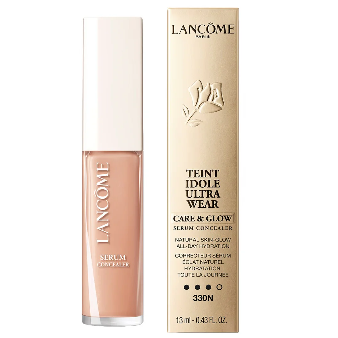 Teint Idole Ultra Wear Care & Glow rozświetlający korektor w płynie 13ml - Image 12