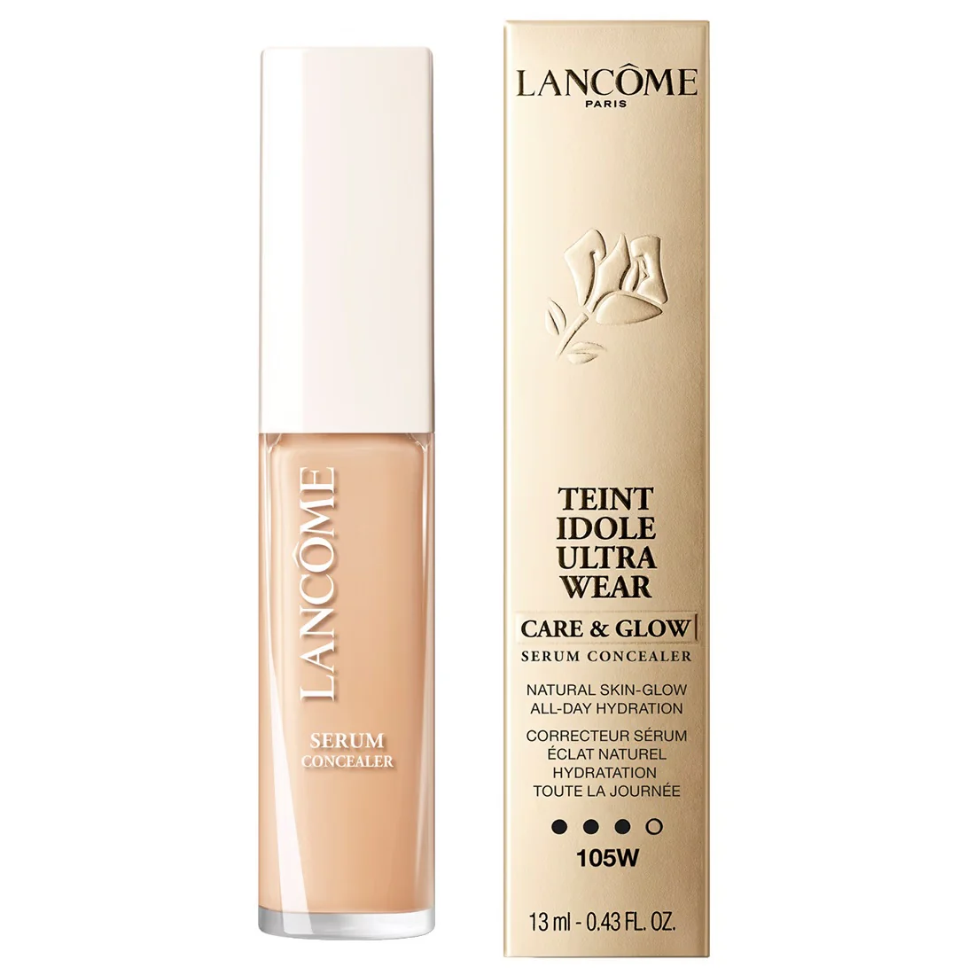 Teint Idole Ultra Wear Care & Glow rozświetlający korektor w płynie 13ml - Image 2