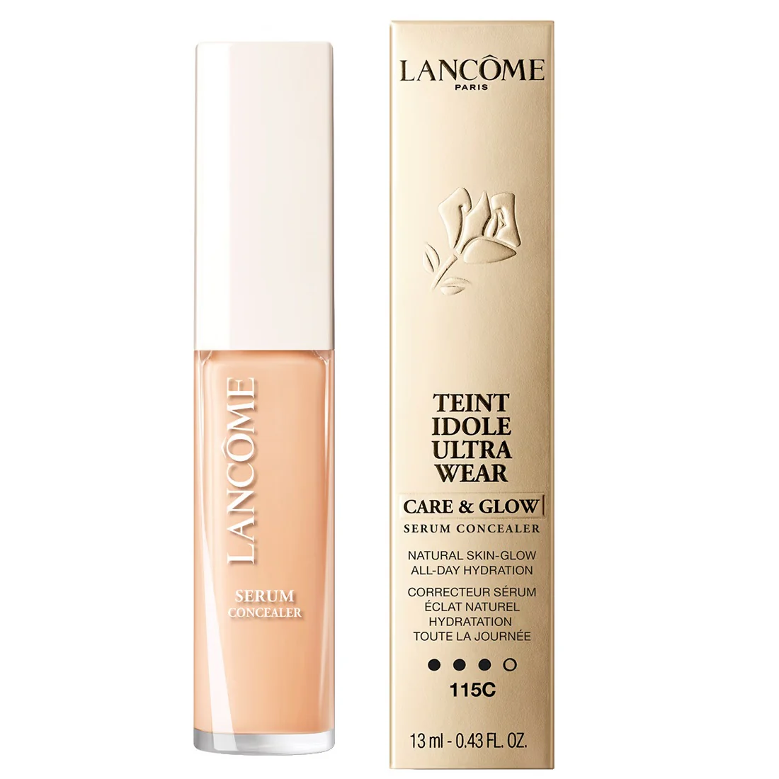 Teint Idole Ultra Wear Care & Glow rozświetlający korektor w płynie 13ml - Image 3