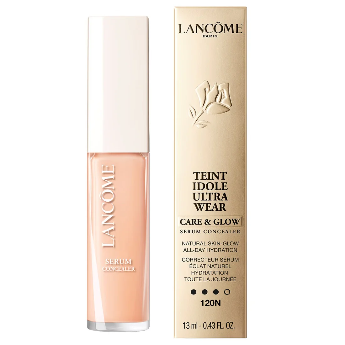 Teint Idole Ultra Wear Care & Glow rozświetlający korektor w płynie 13ml - Image 4