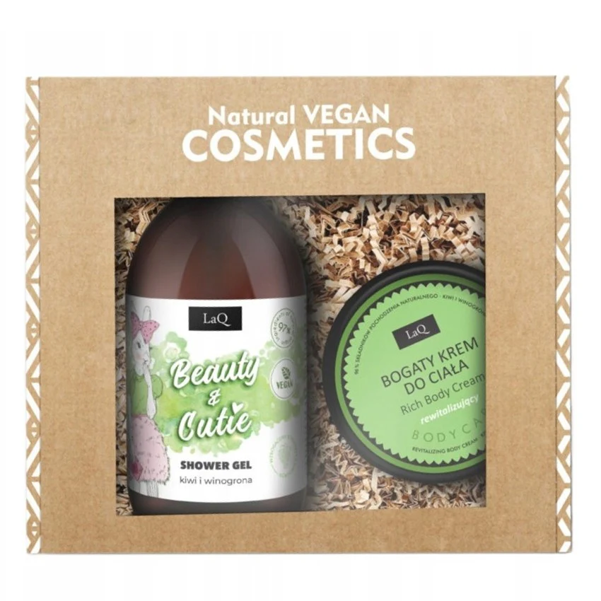 Beauty & Cutie zestaw żel pod prysznic 500ml + krem do ciała 200ml