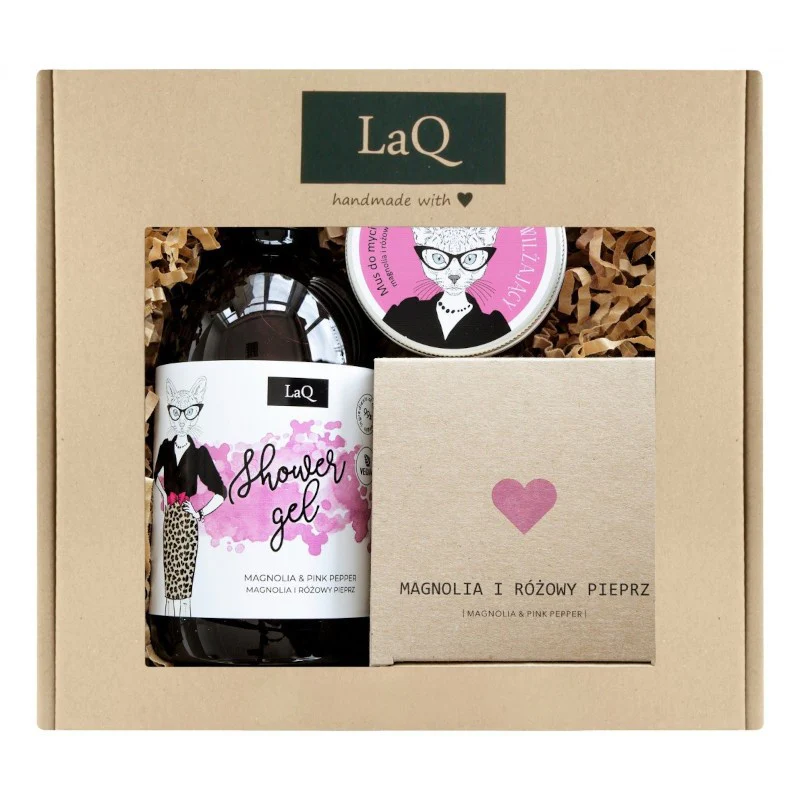 Kicia Magnolia zestaw żel pod prysznic 500ml + krem do ciała 200ml +