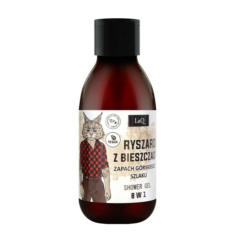 Mini żel pod prysznic 8w1 Ryszard z Bieszczad 100ml