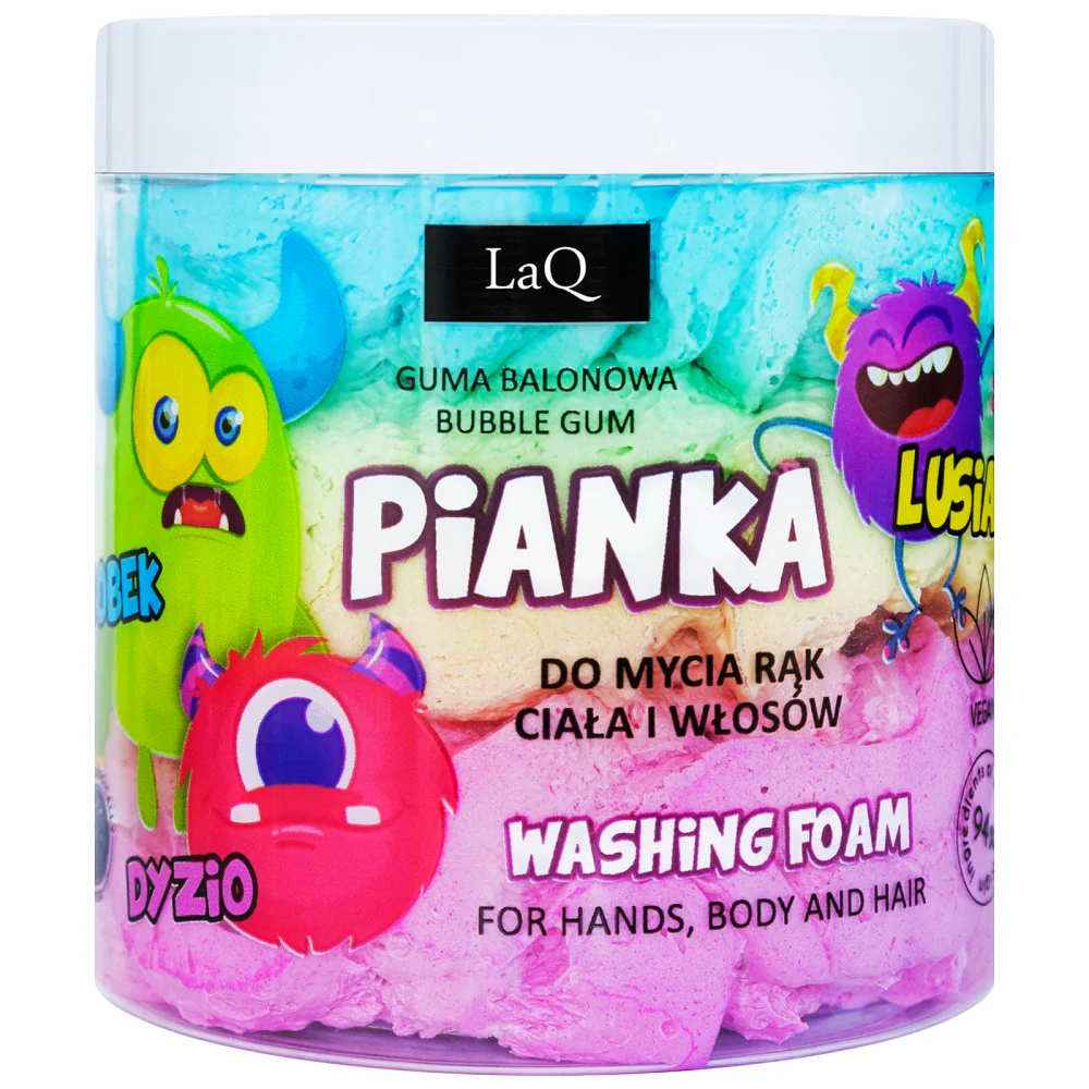 Pianka myjąca 3-kolorowa Guma Balonowa 100g