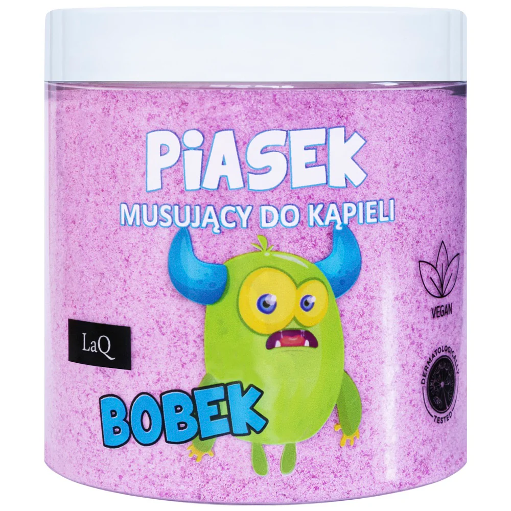 Piasek musujący do kąpieli Bobek 190g
