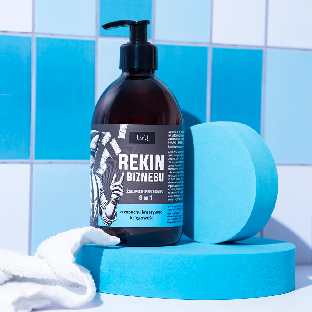 Żel pod prysznic dla mężczyzn 8w1 Rekin Biznesu 500ml - Image 2