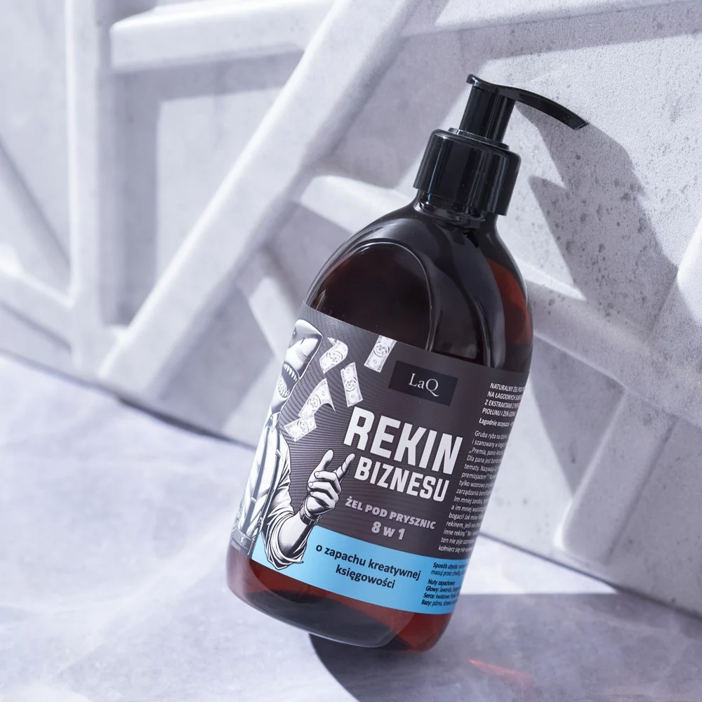 Żel pod prysznic dla mężczyzn 8w1 Rekin Biznesu 500ml - Image 3