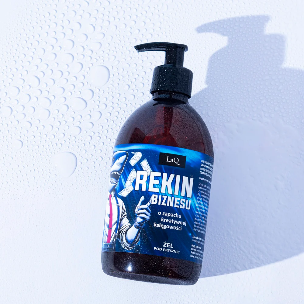 Żel pod prysznic dla mężczyzn 8w1 Rekin Biznesu Premium 500ml - Image 2