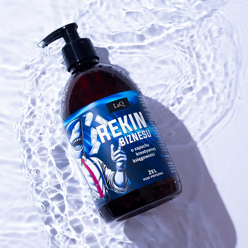 Żel pod prysznic dla mężczyzn 8w1 Rekin Biznesu Premium 500ml - Image 3