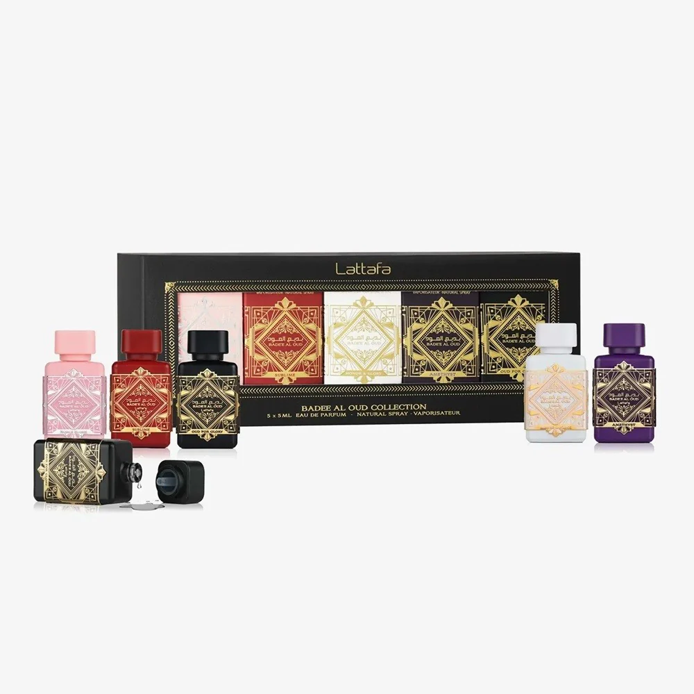 Badee Al Oud Collection zestaw miniaturowych wód perfumowanych 5x5ml - Image 2