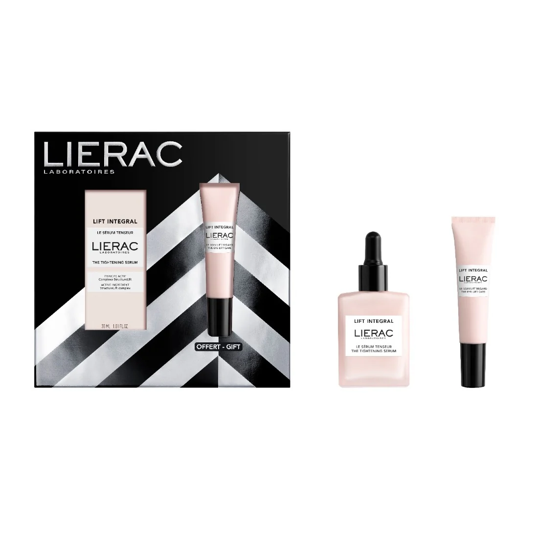 Lift Integral zestaw serum napinające 30ml + liftingujący krem pod oczy 15ml
