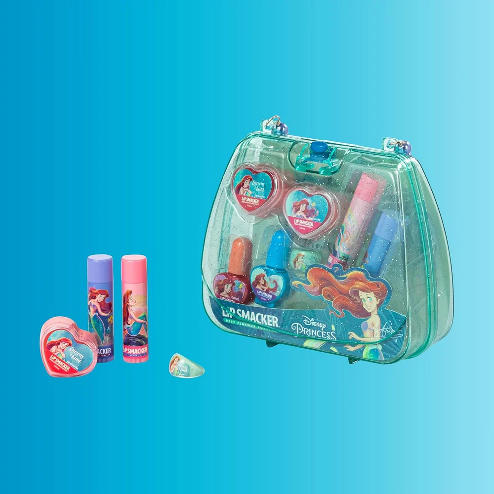 Disney Princess Ariel Tote Bag zestaw kosmetyków do makijażu dla dzieci w mini torebce - Image 2