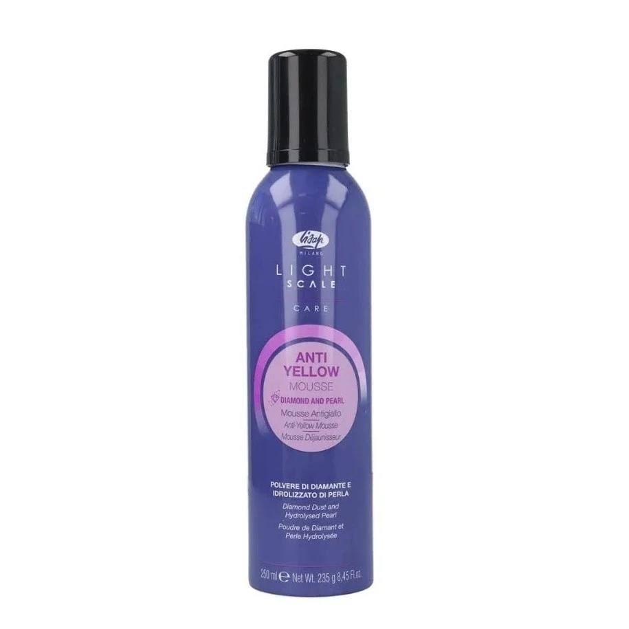 Light Scale Anti Yellow pianka do włosów blond i siwych neutralizująca niepożądane żółte refleksy 250ml