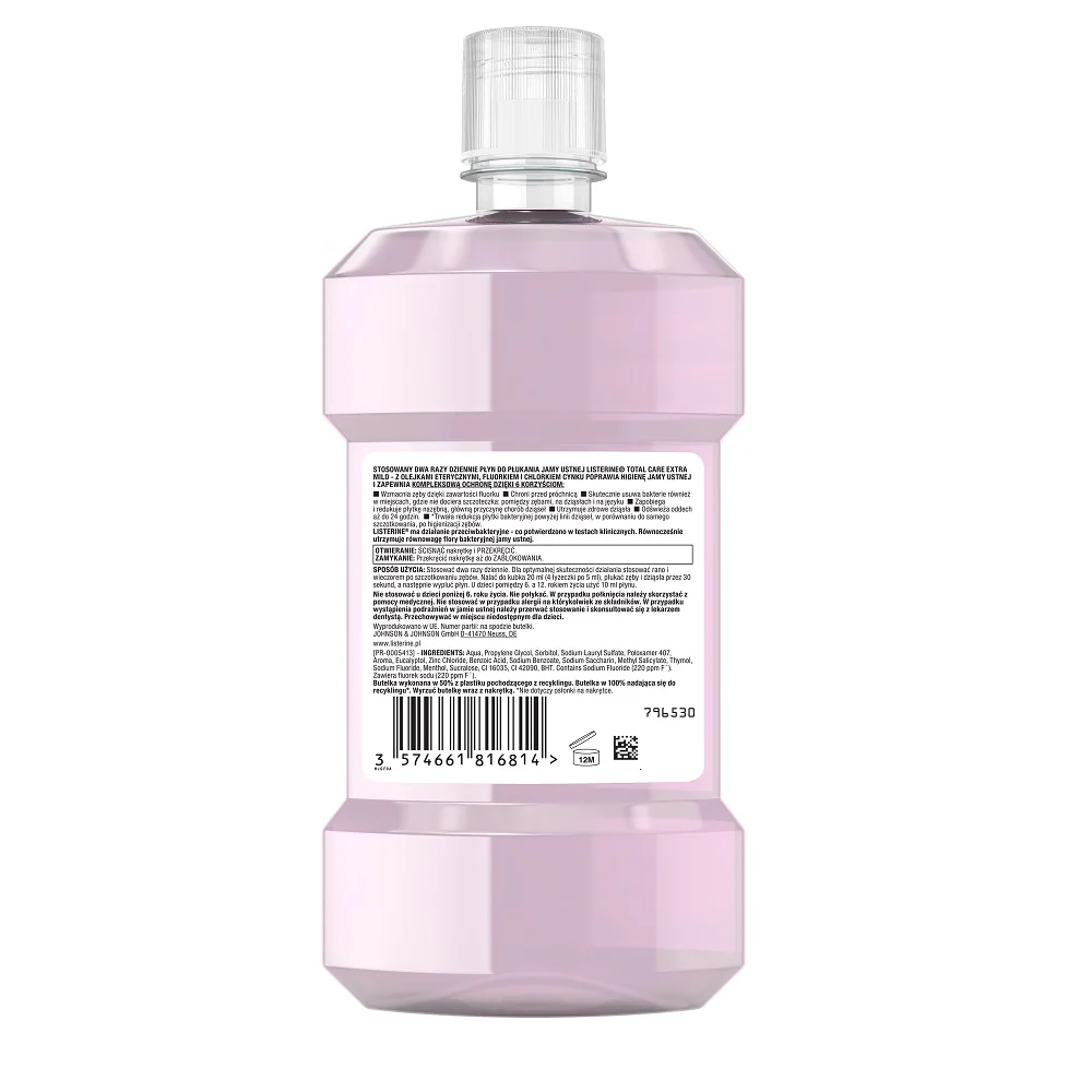 Total Care płyn do płukania jamy ustnej Extra Mild 500ml - Image 2