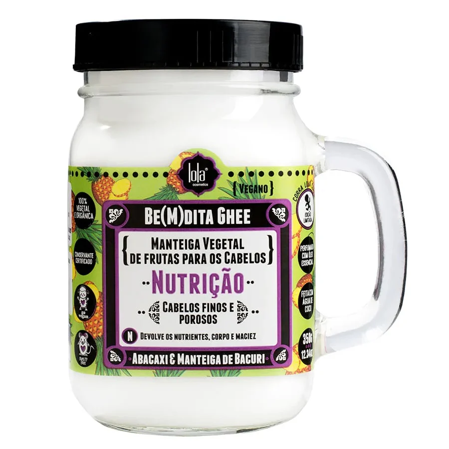 Be(M)dita Ghee odżywcza maska do włosów z ananasem i masłem bacuri 350g