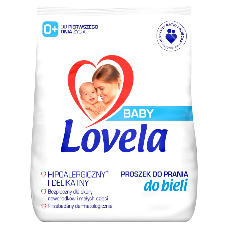 Baby hipoalergiczny proszek do prania ubranek niemowlęcych i dziecięcych do bieli 1.3kg