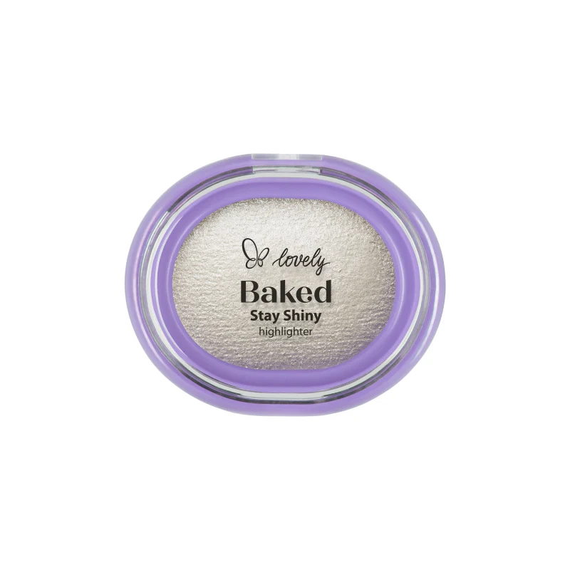 Baked Stay Shiny Highlighter wypiekany rozświetlacz do twarzy 1szt.