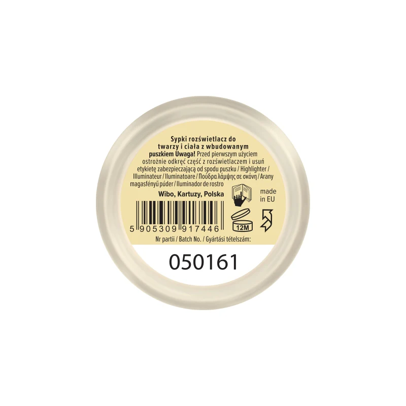 Rosy Ribbon Highlighter sypki rozświetlacz do twarzy i ciała 2g - Image 3