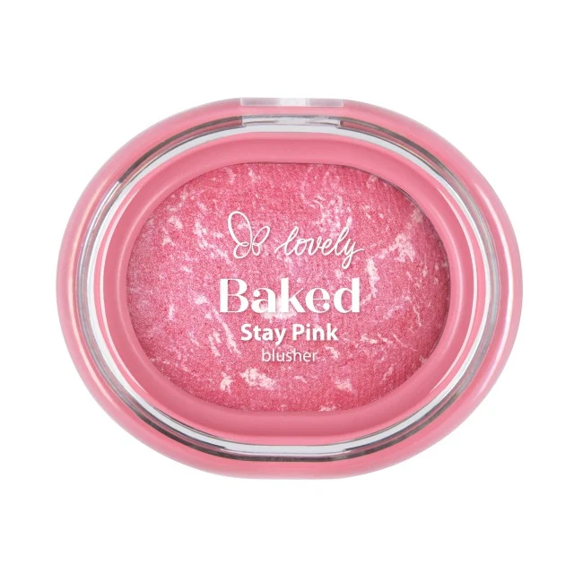 Stay Pink Baked Blusher wypiekany róż do policzków 3.5g - Image 7