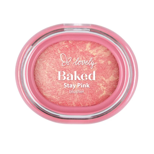 Stay Pink Baked Blusher wypiekany róż do policzków 3.5g - Image 9