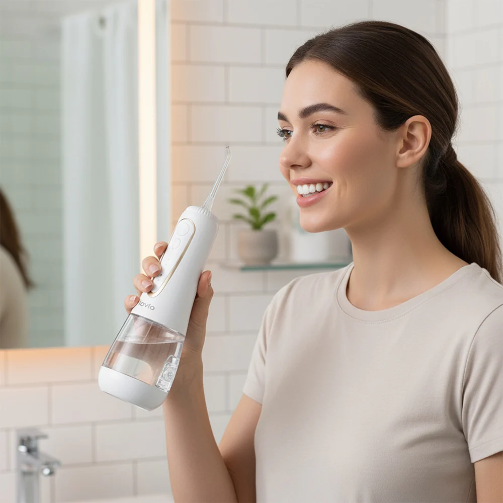 Beauty HydroJet PRO irygator do zębów Biały LVWF124WH + 8 końcówek - Image 9