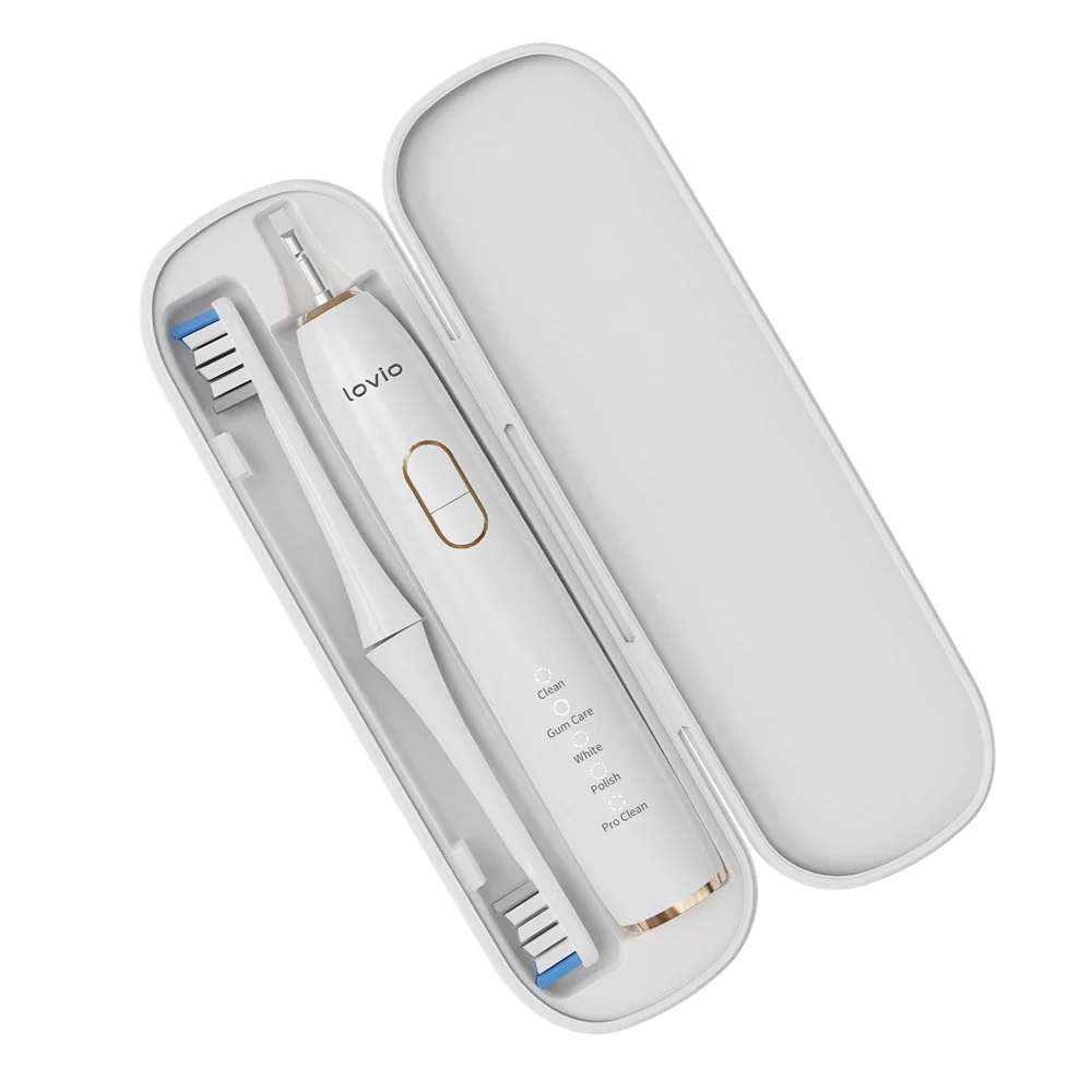 SonicProtect PRO szczoteczka elektryczna soniczna Biała LVTB124WH + 5 końcówek - Image 4