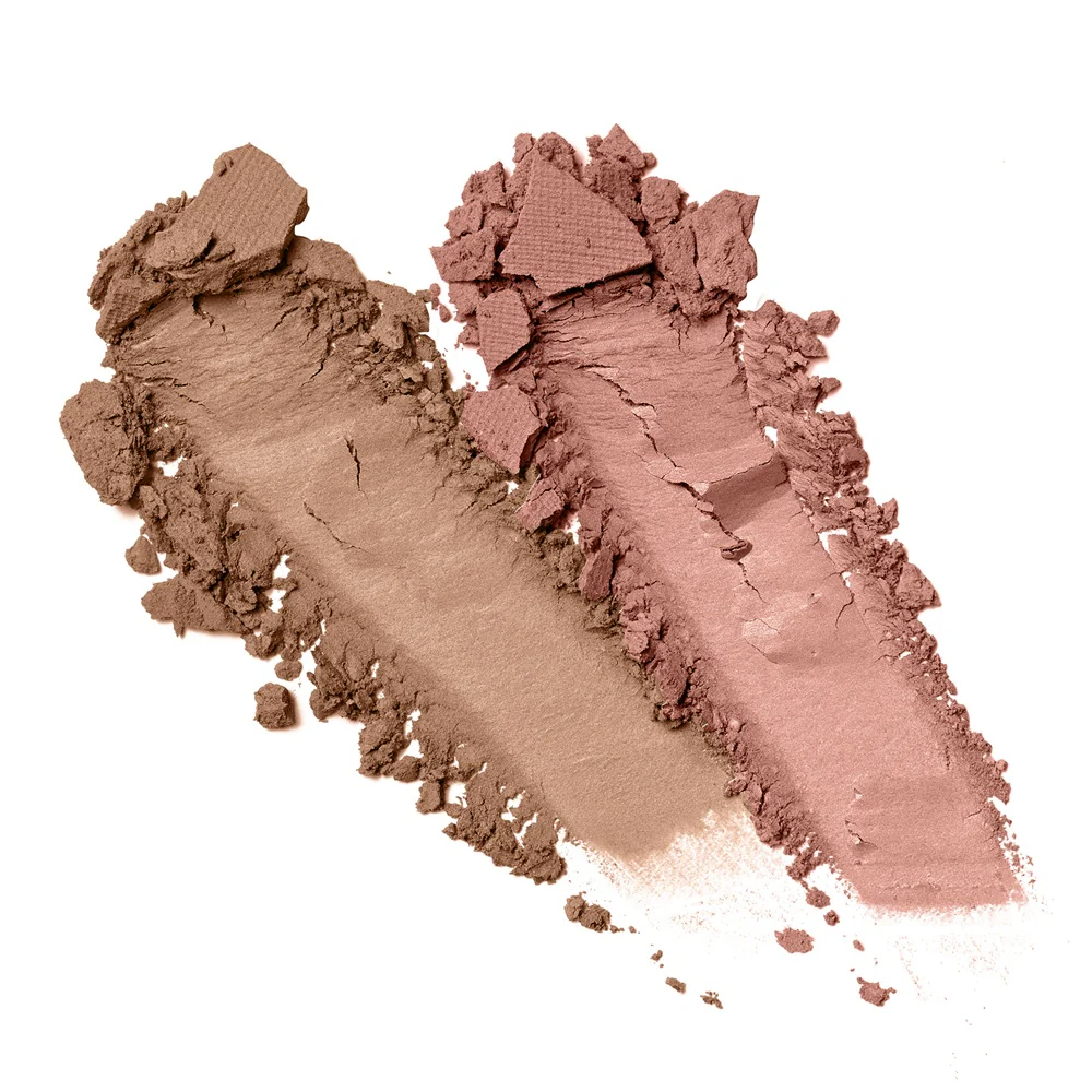 Bronze & Blush Set prasowany bronzer i róż do modelowania twarzy 5g - Image 5