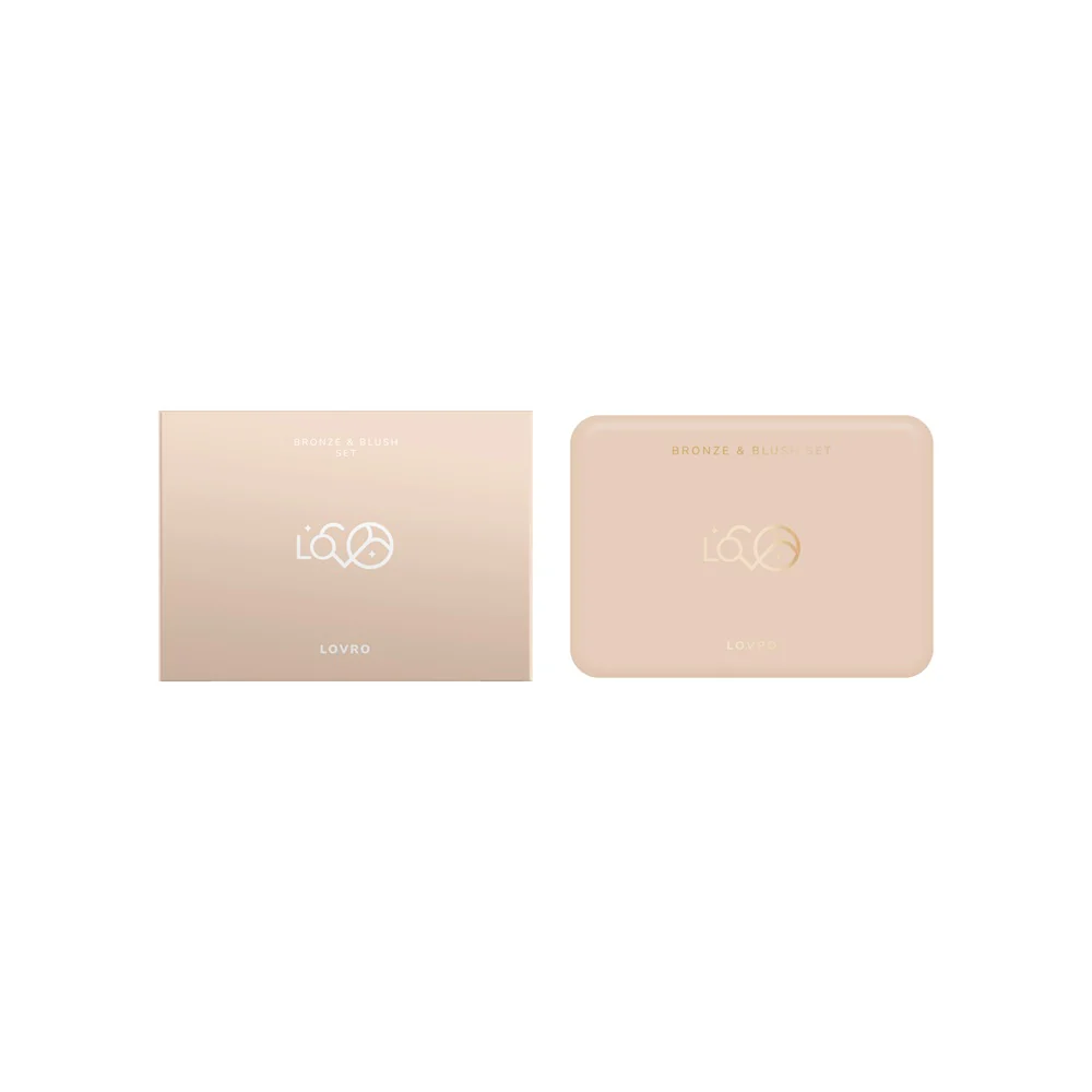 Bronze & Blush Set prasowany bronzer i róż do modelowania twarzy 5g - Image 6