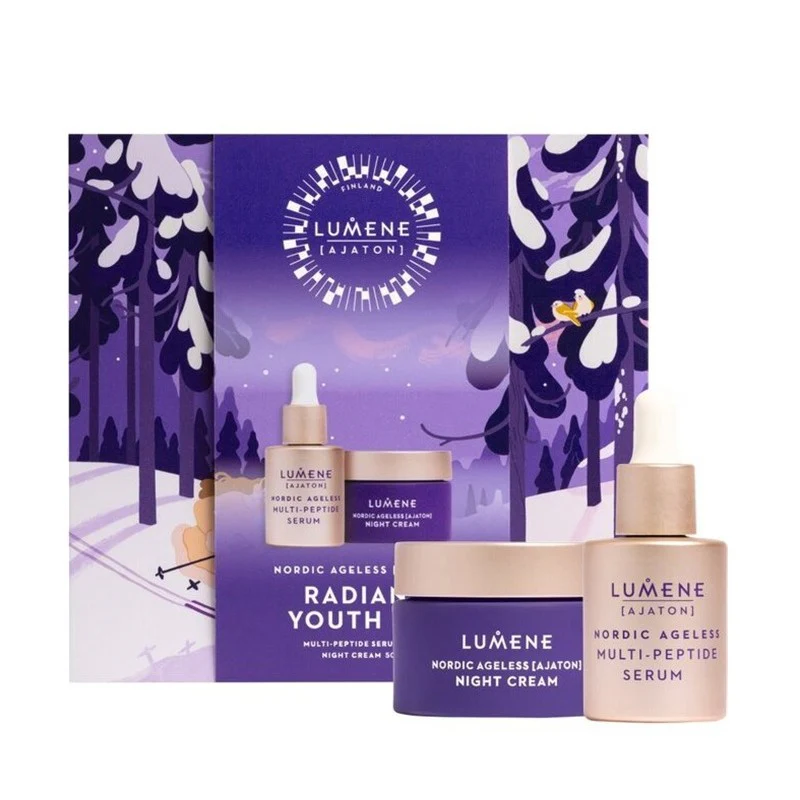 Nordic Ageless [Ajaton] Radiant Youth Set zestaw serum do twarzy 30ml + krem do twarzy 50ml