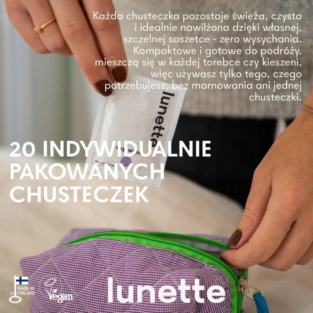 Cup Wipes chusteczki do czyszczenia kubeczków i dysków menstruacyjnych 20szt. - Image 4