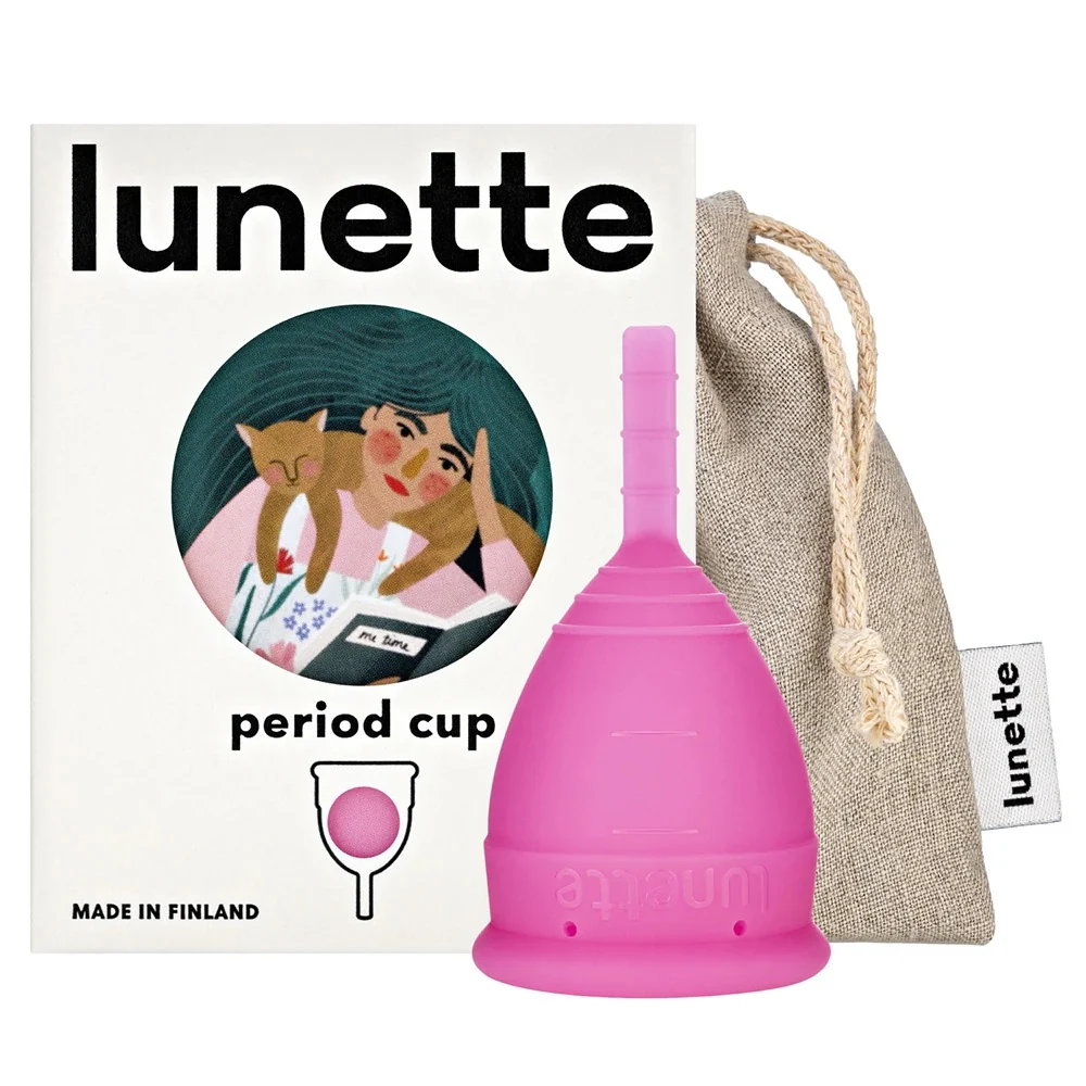 Period Cup kubeczek menstruacyjny Różowy rozmiar 1