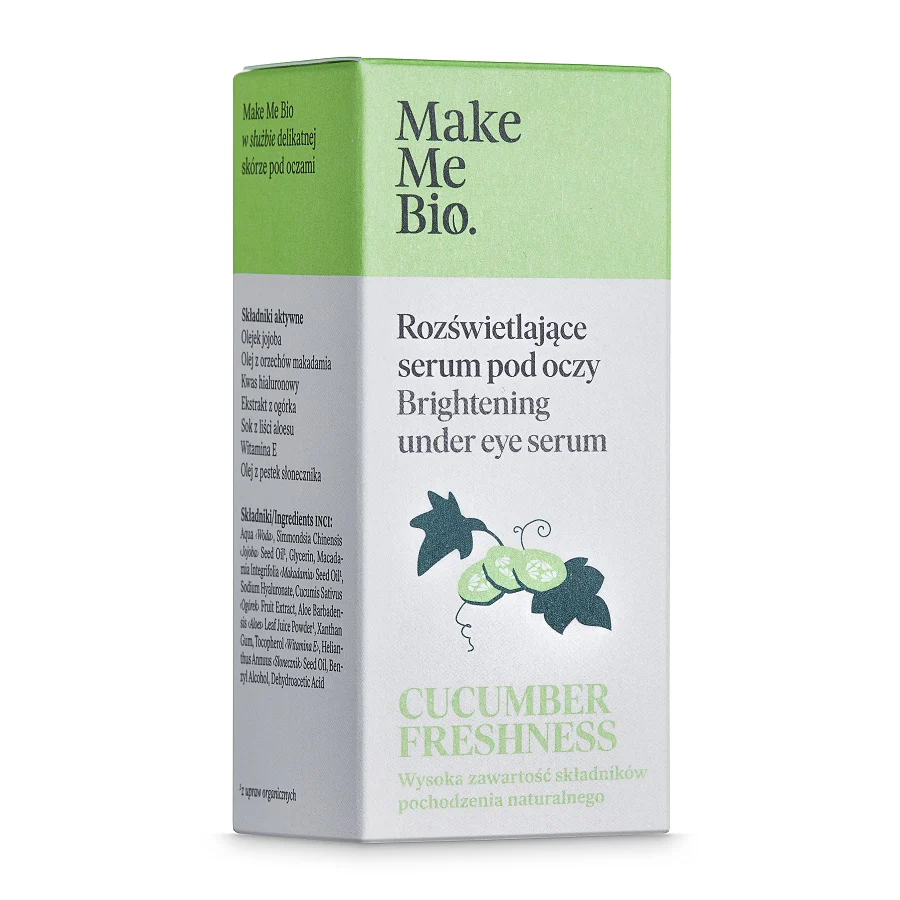 Cucumber Freshness rozświetlające serum - roller pod oczy 10ml - Image 4