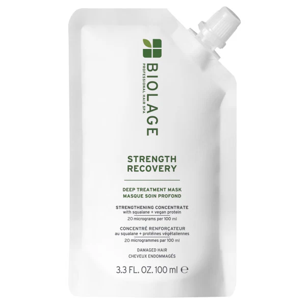 Biolage Strength Recovery maska głęboko regenerująca do włosów zniszczonych 100ml
