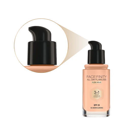 Facefinity All Day Flawless 3 w 1 kryjący podkład w płynie 30ml - Image 11